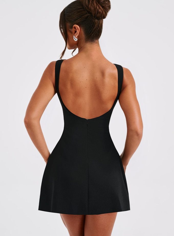 Alana Mini Dress - Black