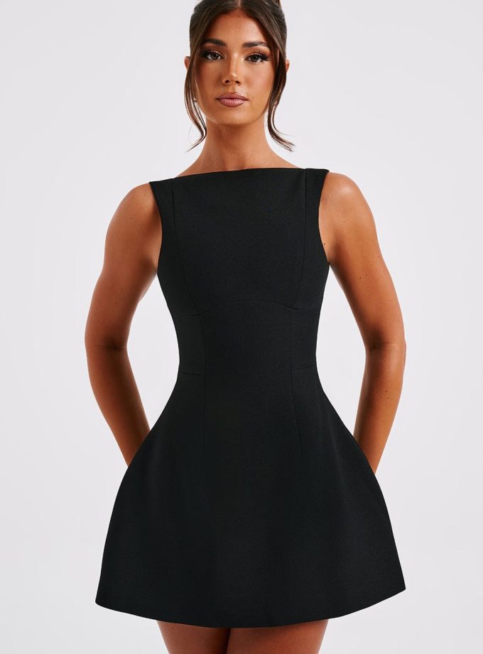 Alana Mini Dress - Black