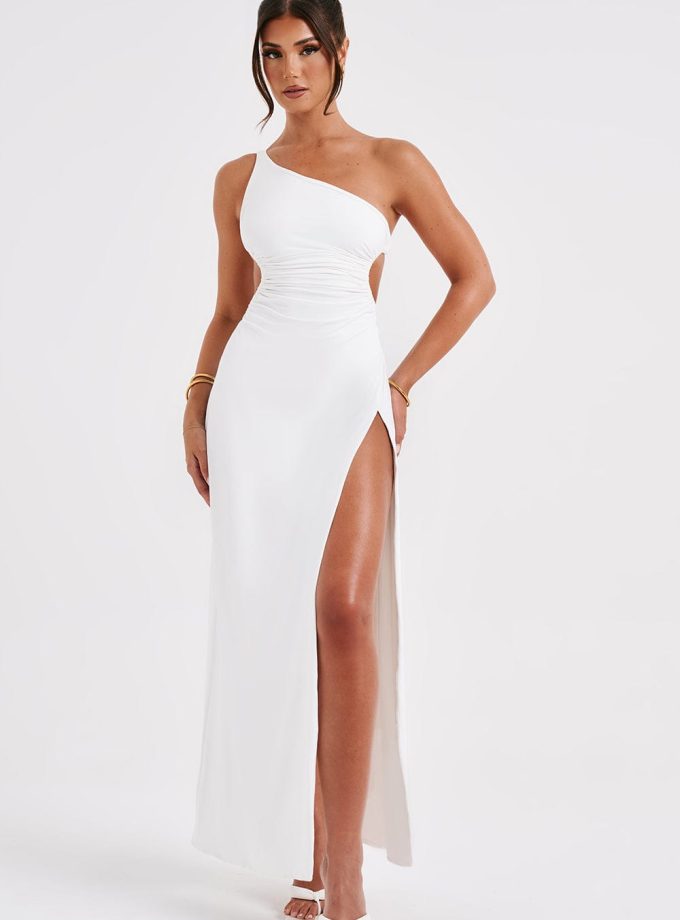 Alecia Maxi Dress - White