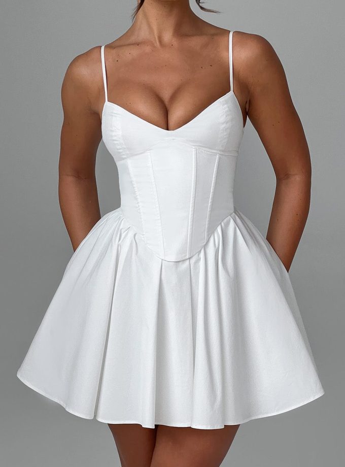 Analeigh Mini Dress - Ivory