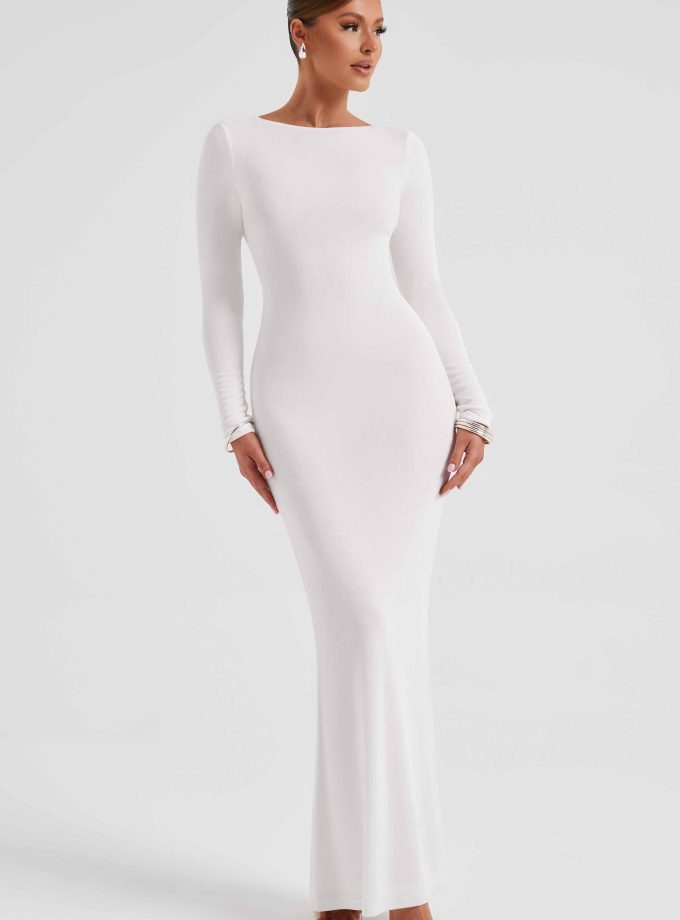 Anastassia Maxi Dress - Ivory