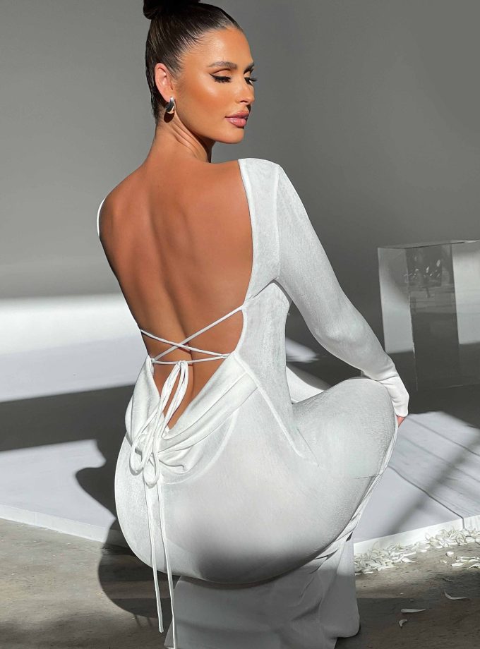 Anastassia Maxi Dress - Ivory