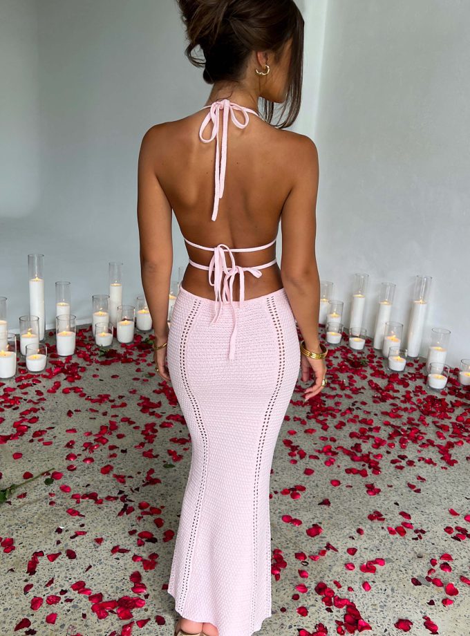 Arabella Maxi Dress - Blush