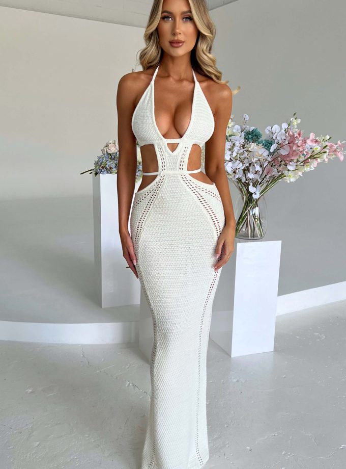 Arabella Maxi Dress - White