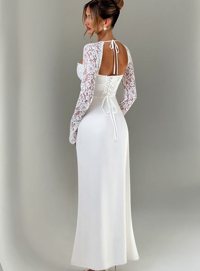 Aria Maxi Dress - Ivory