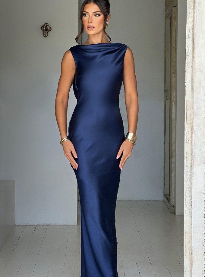 Azuri Maxi Dress - Navy