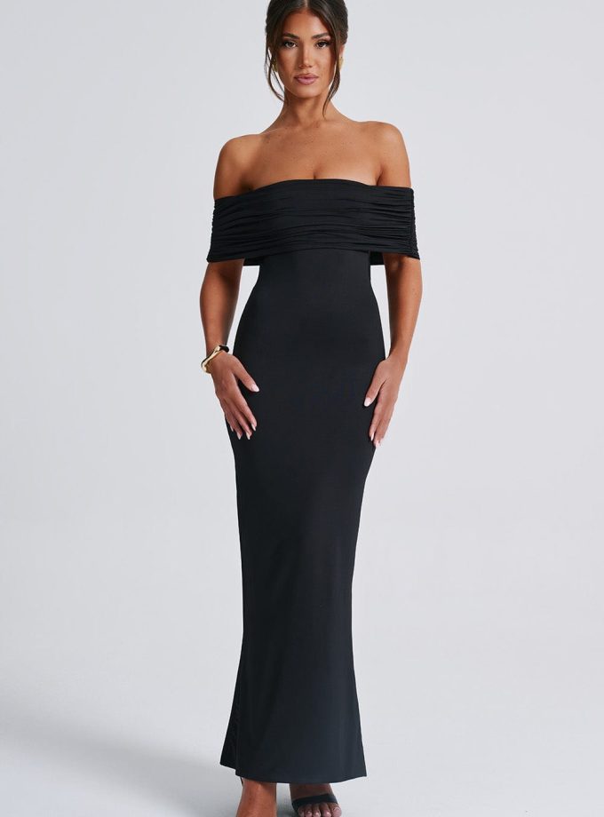 Belinda Maxi Dress - Black