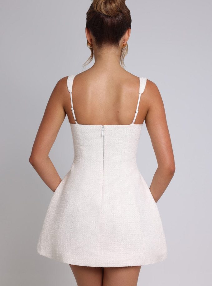 Bessie Mini Dress - Ivory