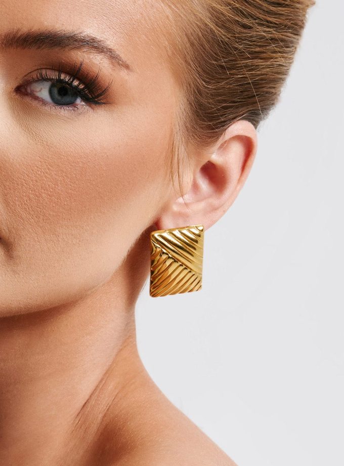 Bronte Earrings - Gold