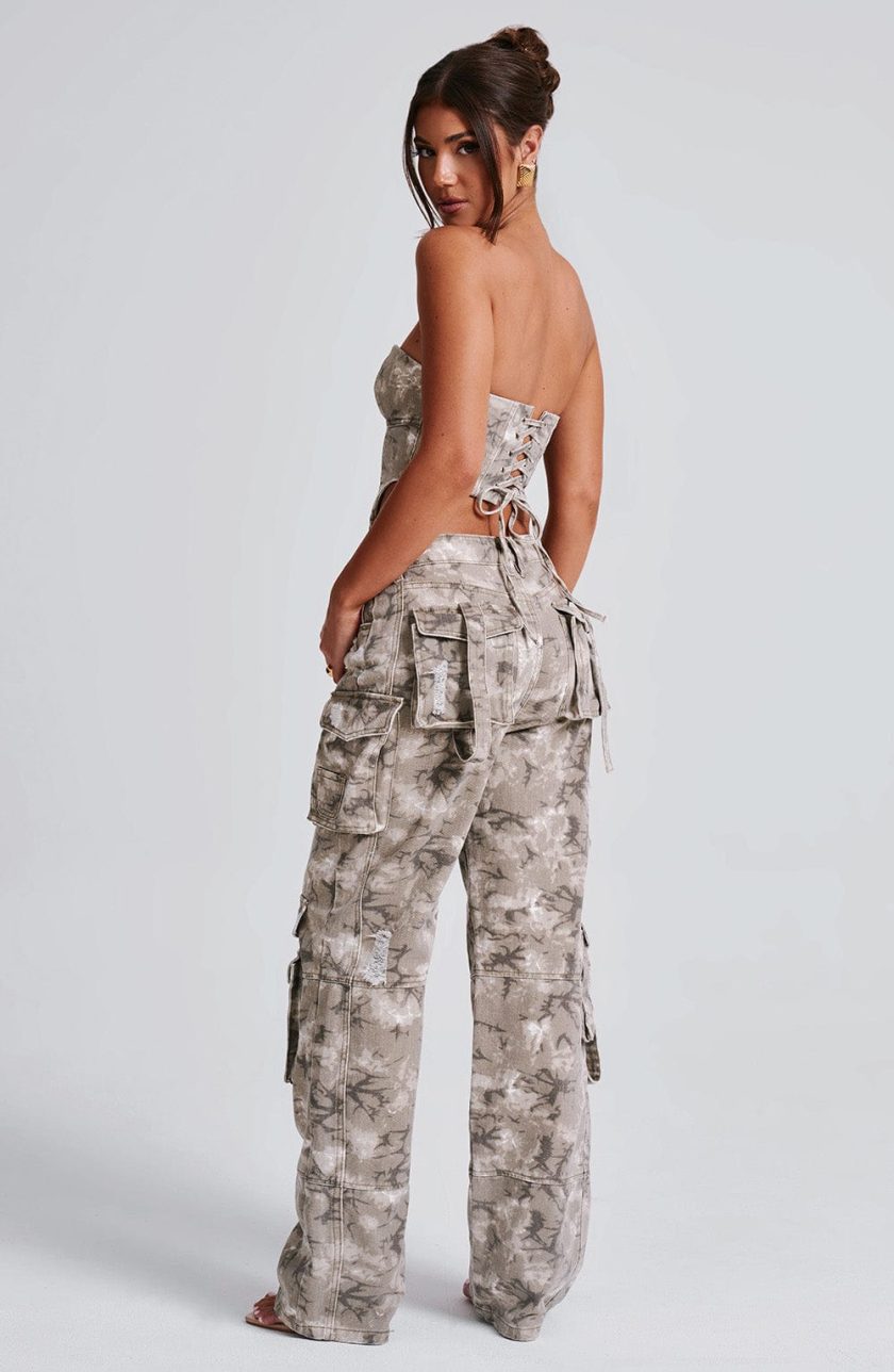 Brooklyn Cargo Pant - Camo Print