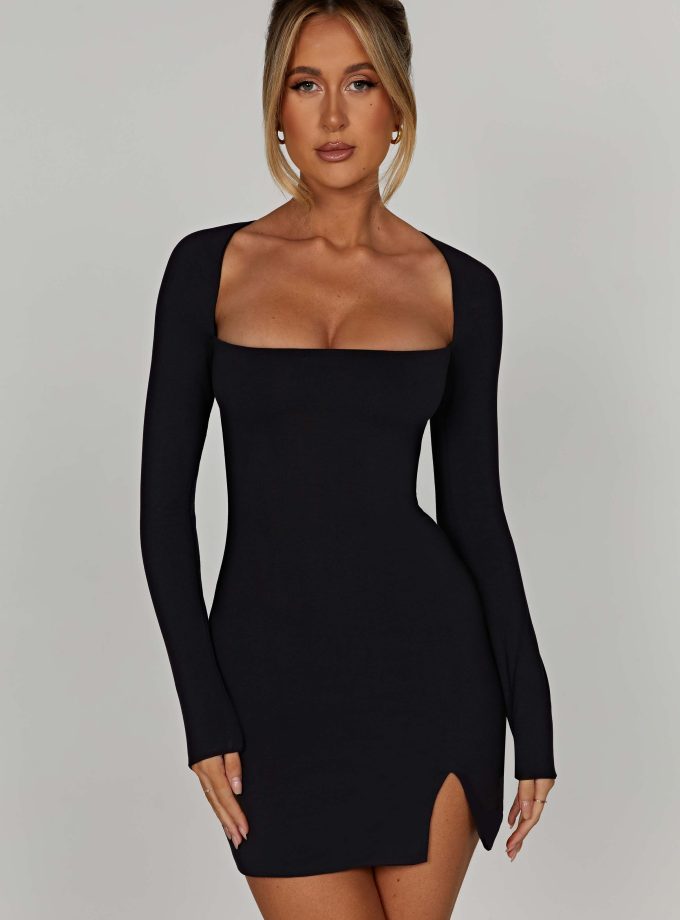 Brylee Mini Dress - Black