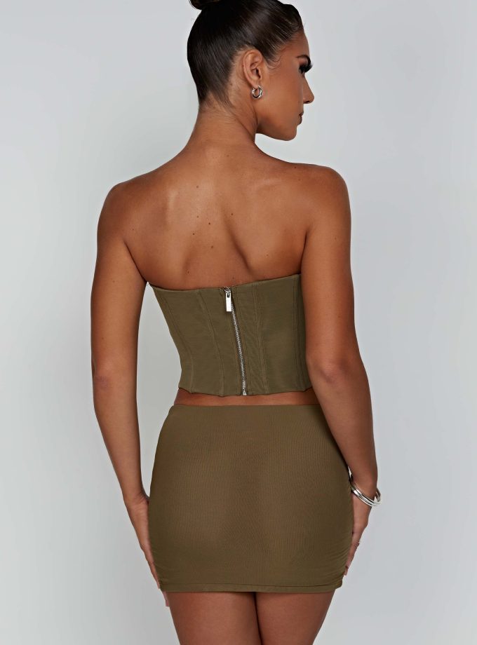 Cami Corset - Khaki