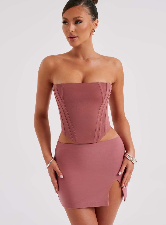 Cami Corset - Rose Pink