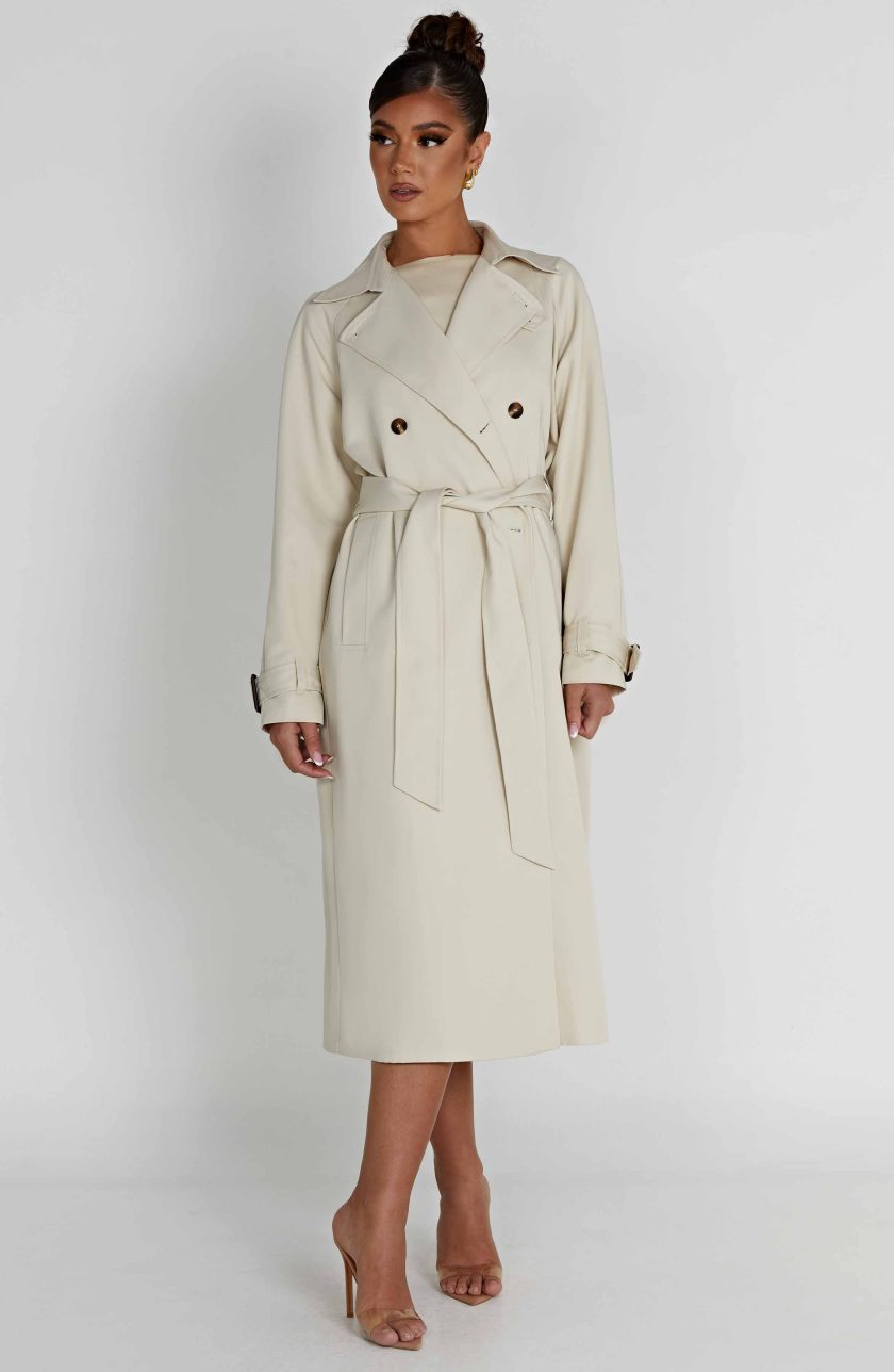 Camila Trench Coat - Sand