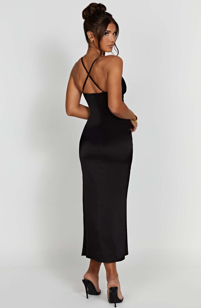 Cece Midi Dress - Black