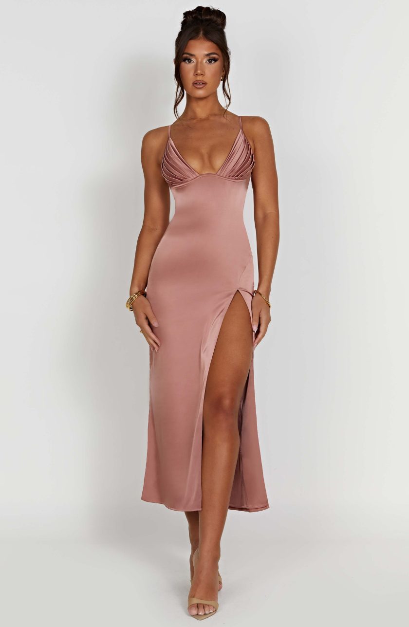 Cece Midi Dress - Rose Pink