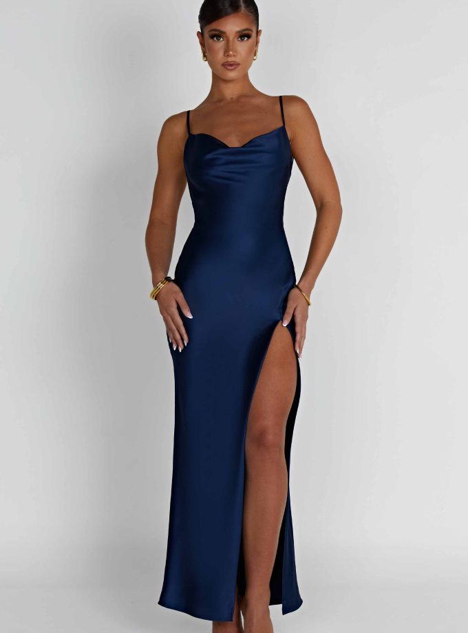 Celestina Maxi Dress - Navy