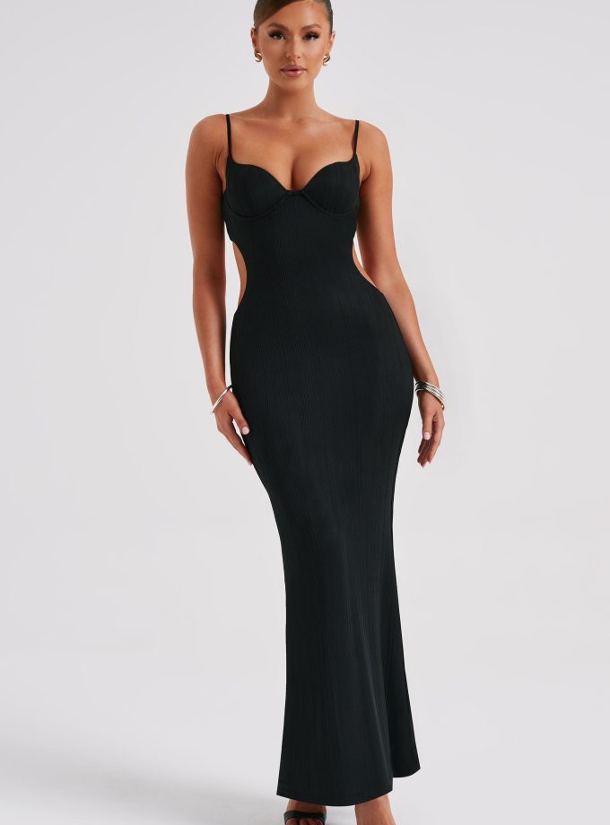 Celine Maxi Dress - Black