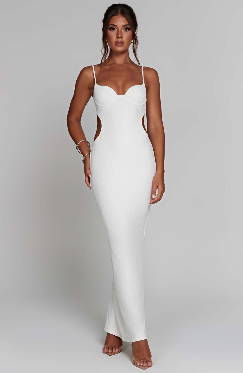 Celine Maxi Dress - White