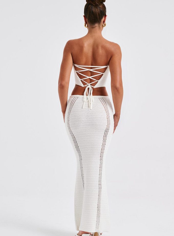 Chayenne Maxi Skirt - White