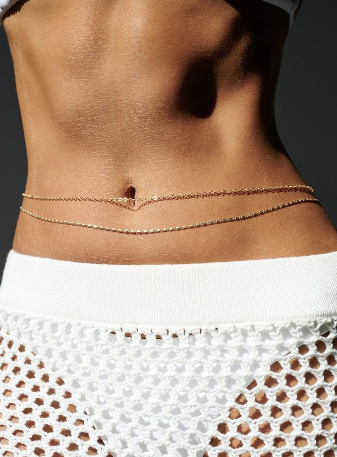 Chelsea Belly Chain - Gold