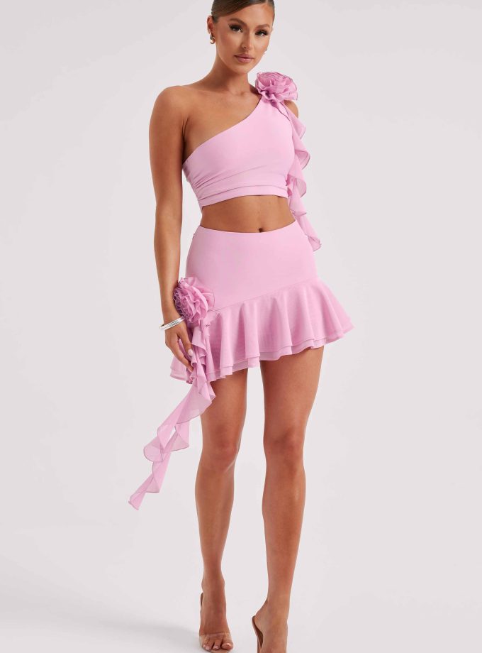 Daina Mini Skirt - Pink