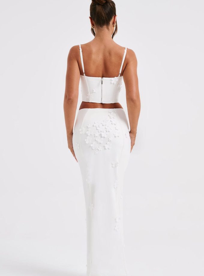 Dalary Maxi Skirt - White