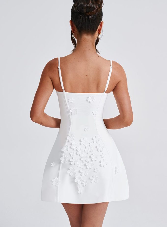 Dalary Mini Dress - Ivory