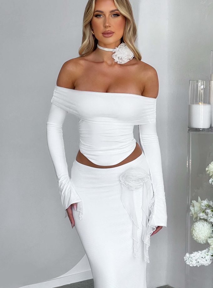 Deema Top - Ivory