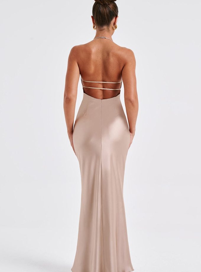 Delphine Maxi Dress - Champagne