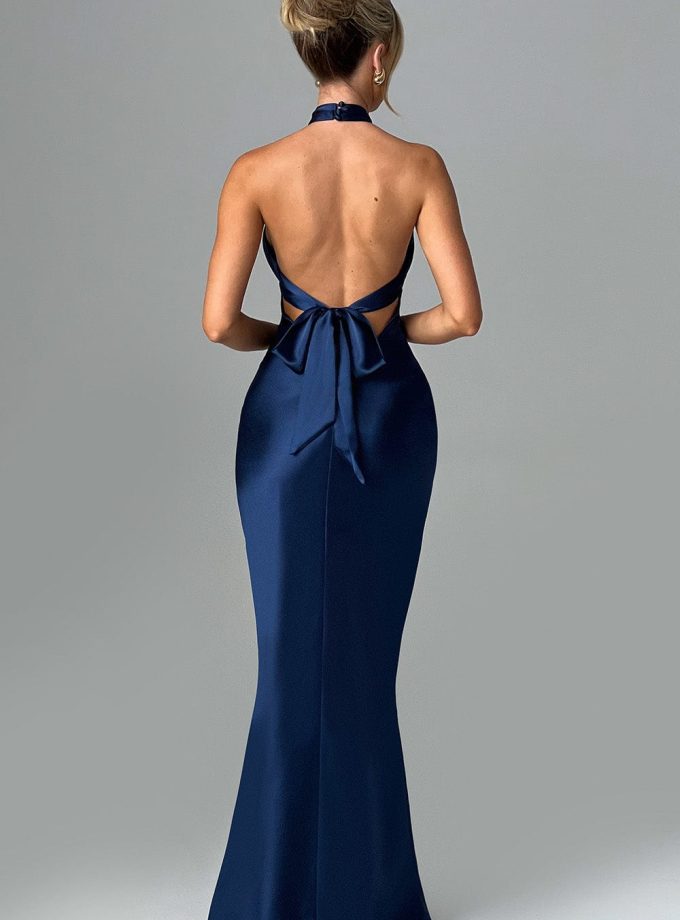 Dimitra Maxi Dress - Navy