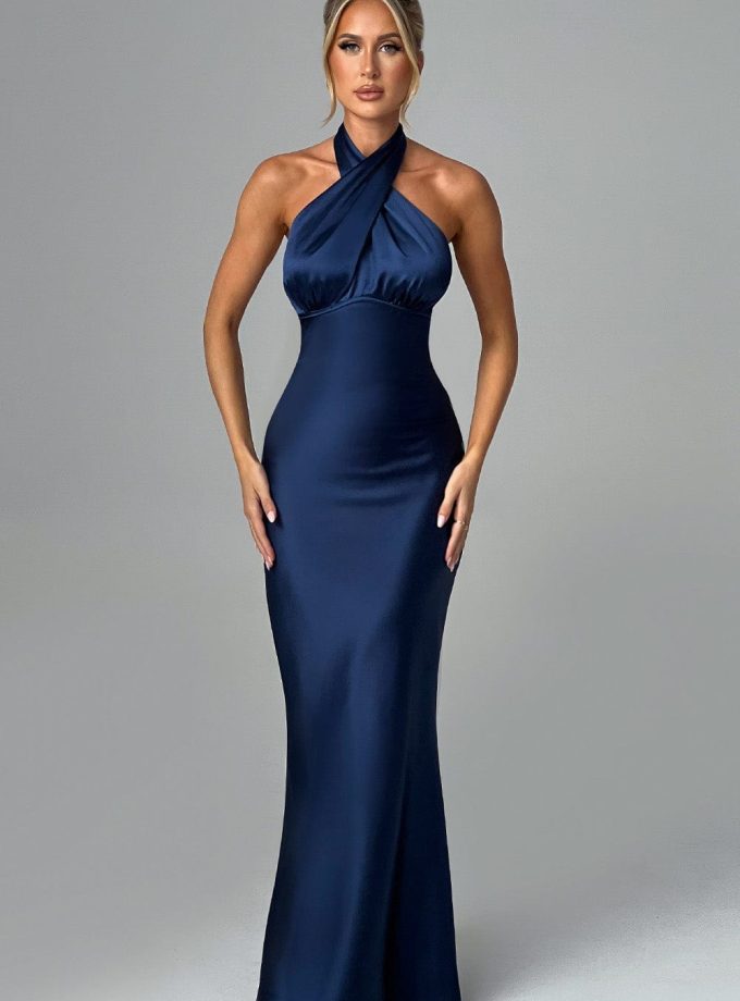 Dimitra Maxi Dress - Navy