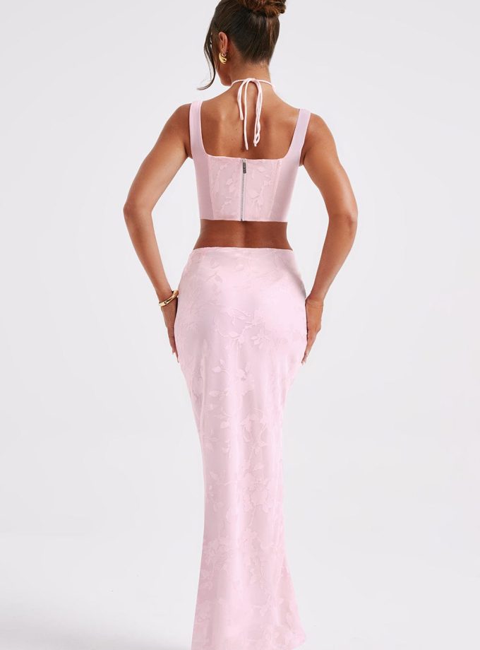 Elizabeth Maxi Skirt - Blush