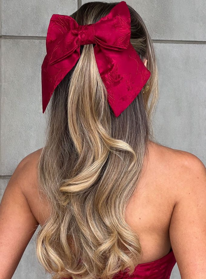 Elsa Bow - Red