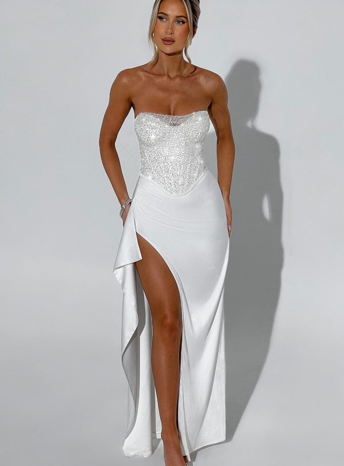 Emrielle Maxi Dress - Ivory