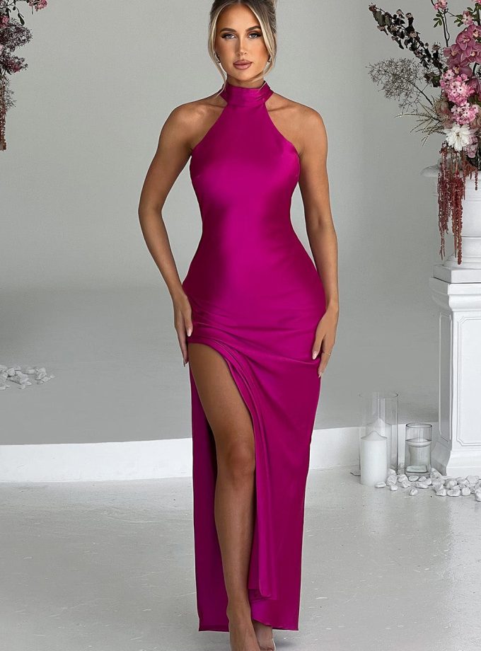 Etta Maxi Dress - Hot Pink