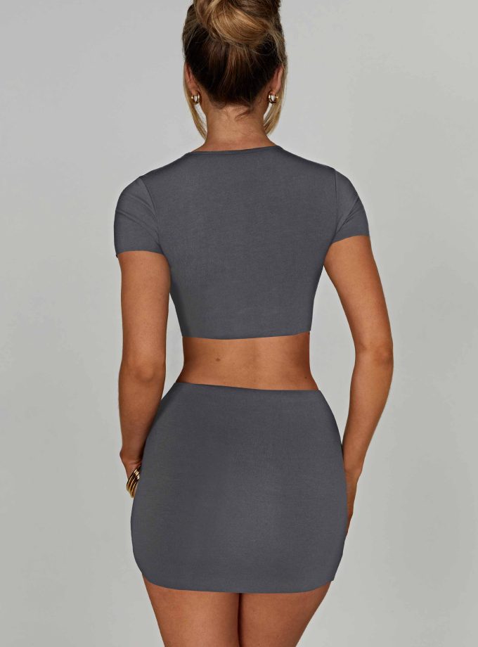 Eve Top - Charcoal