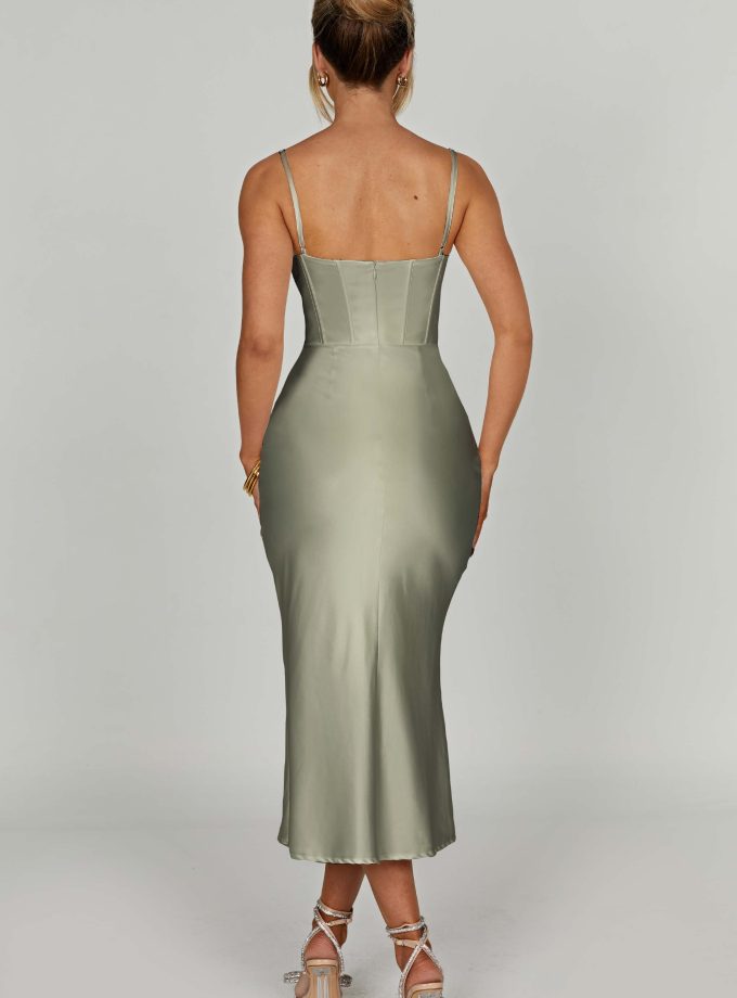 Farrah Midi Dress - Sage