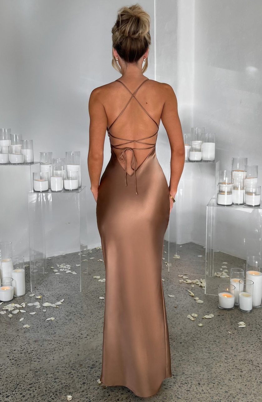 Fenty Maxi Dress - Chocolate