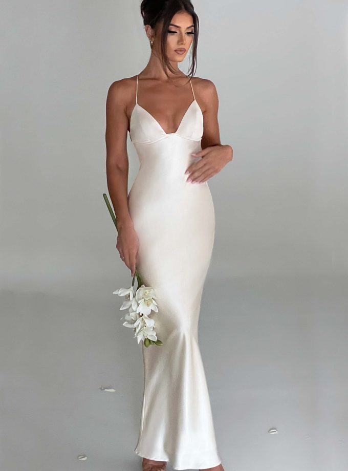 Fenty Maxi Dress - Ivory