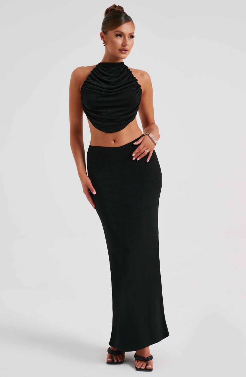 Fifi Maxi Skirt - Black