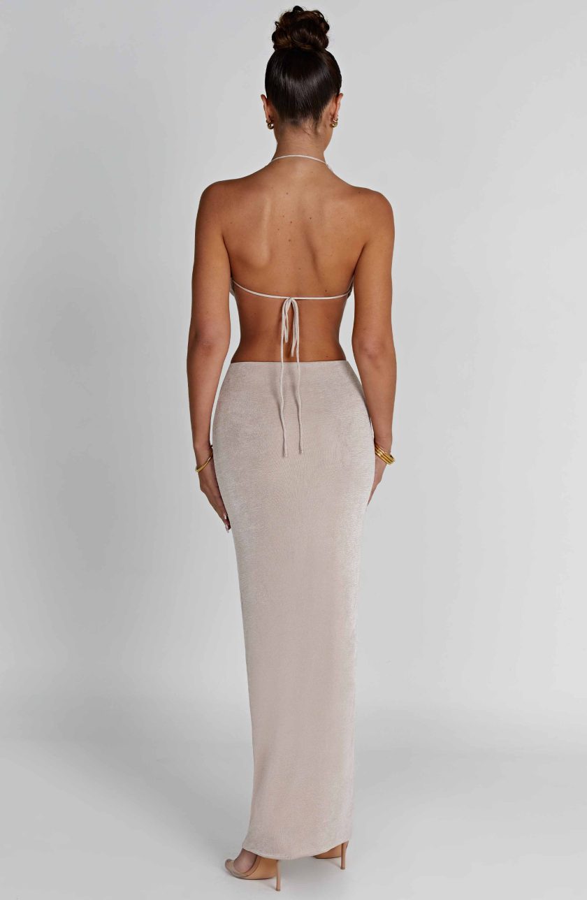 Fifi Maxi Skirt - Champagne