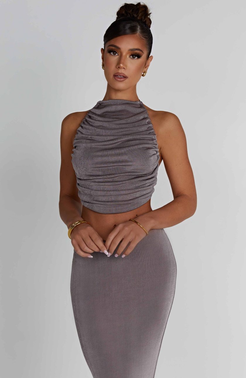 Fifi Top - Charcoal