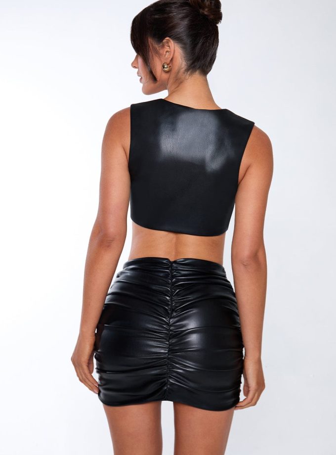 Gwen Mini Skirt - Black