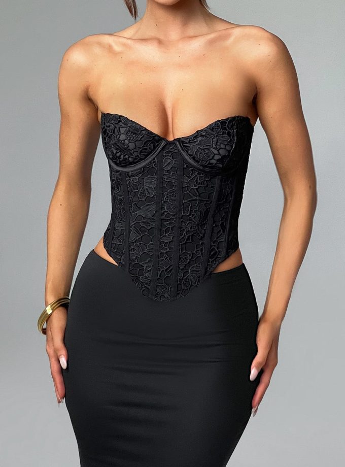 Harlow Corset - Black