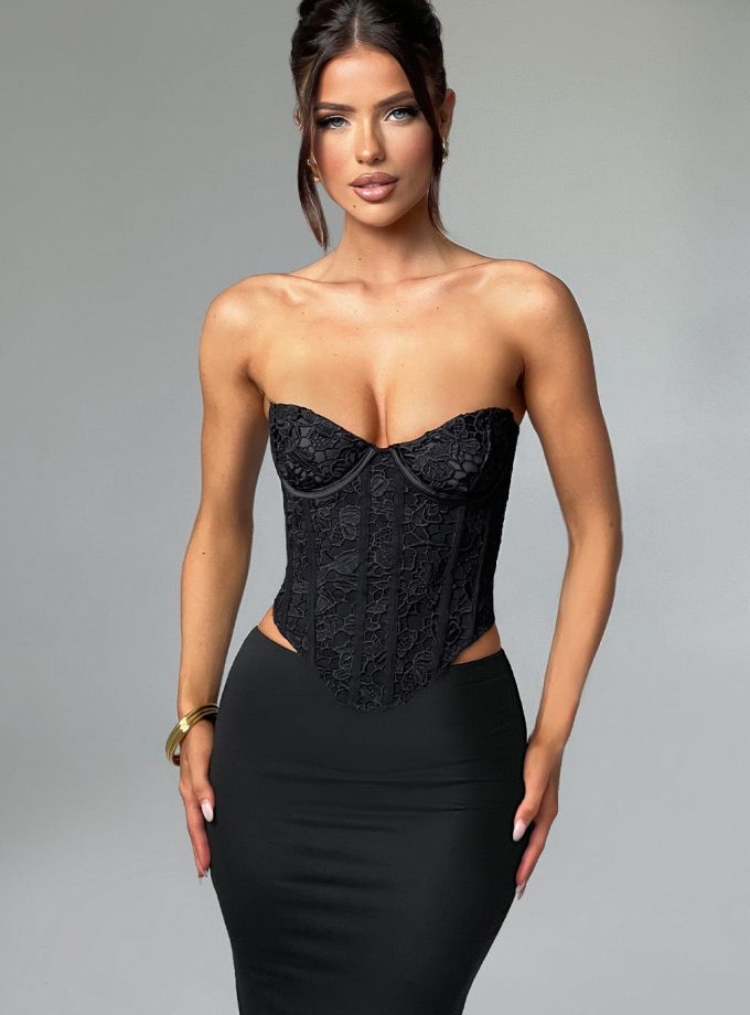 Harlow Corset - Black