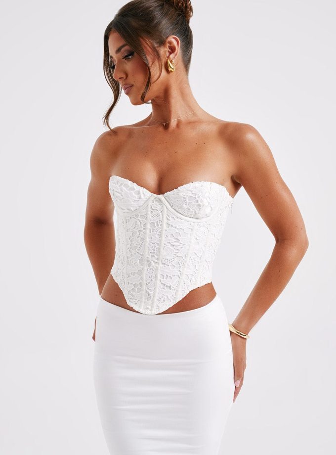 Harlow Corset - Ivory