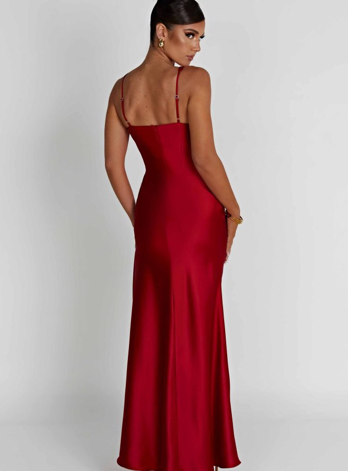 Hayley Maxi Dress - Red