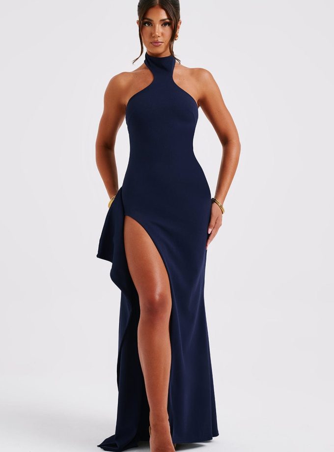 Isadora Maxi Dress - Navy