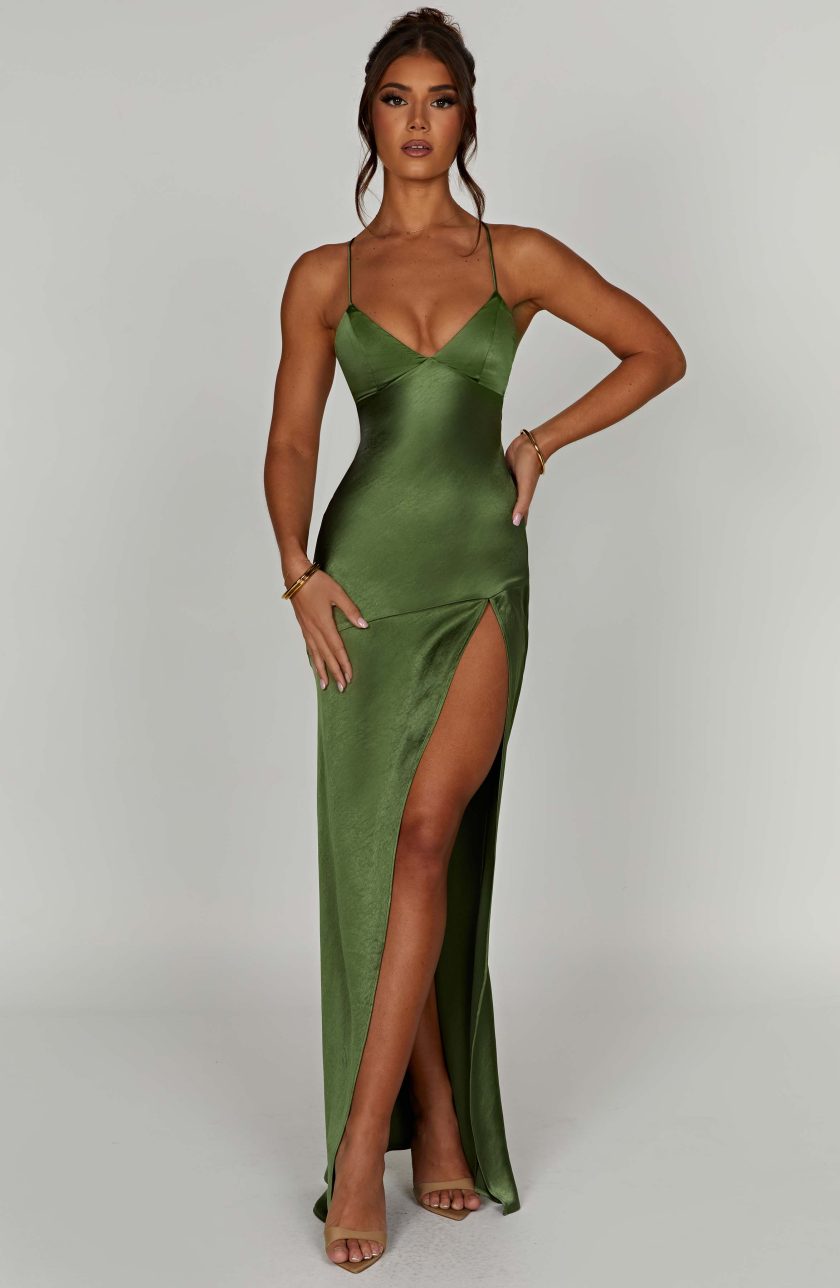 Isobel Maxi Dress - Emerald